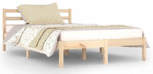 Skandynawskie łóżko z litej sosny 120x200 cm - Lenar 4X