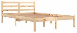 Skandynawskie łóżko z litej sosny 120x200 cm - Lenar 4X