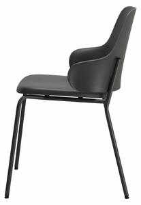 Krzesło Claret czarne/ szare outlet