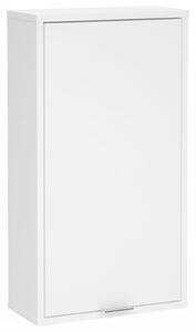 FMD Wisząca szafka łazienkowa, 36,8x17,1x67,3 cm, biała