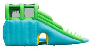 Dmuchany duży zamek KROKODYL 2w1 wodna zjeżdżalnia trampolina HappyHop