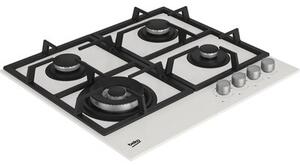 Płyta gazowa BEKO Pro500 HILW64225SW WOK Żeliwne ruszty Szkło