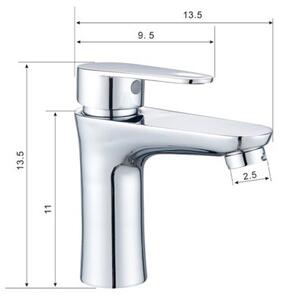 Bateria umywalkowa HYDROSAN AKRON-CH Chrom