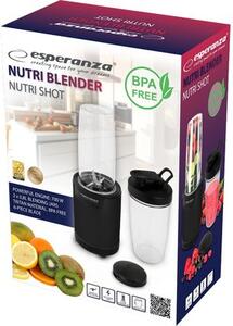 Blender kielichowy ESPERANZA Nutri Shot EKM029 Czarny