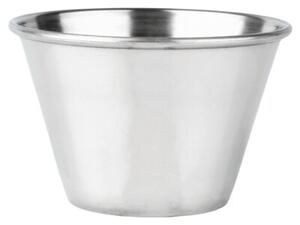 Miseczka na sos dipówka stalowa 7 cm, 100 ML 12 szt