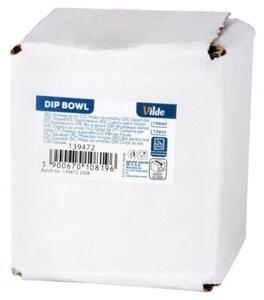 Miseczka na sos dipówka stalowa 7 cm, 100 ML 12 szt