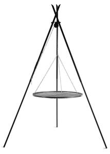 Grill COOK KING Tipi na trójnogu 210 cm - ruszt stal naturalna 80 cm