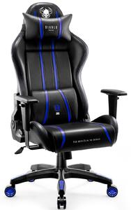 Fotel gamingowy Diablo X-One 2.0 Normal Size czarno-niebieski