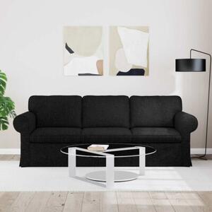 ModuÅowa kanapa w minimalistycznym stylu z wygodnymi poduszkami - czarna