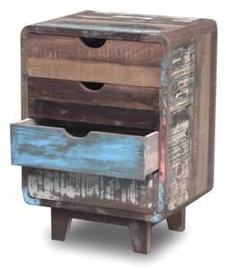 Szafka nocna z szufladami Faguram Reclaimed Wood - drewno z odzysku