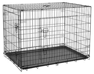 Metalowa klatka dla psa XXL 107x71x78 cm REBEL ANIMALS