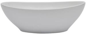 Dwuczęściowy zestaw mebli do łazienki, ceramiczny, dębowy