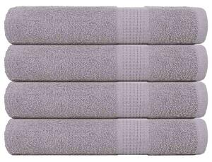 Ręczniki do sauny frogn 4 szt. szare 80x200 cm 360 g/m²