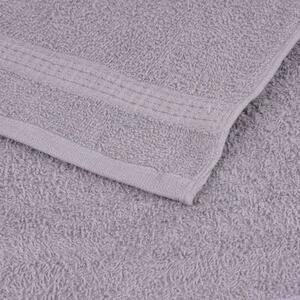Ręczniki do rąk frogn 10 szt. szare 50x100 cm 360 g/m²