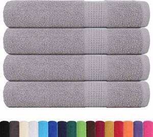 Ręczniki do sauny frogn 4 szt. szare 80x200 cm 360 g/m²