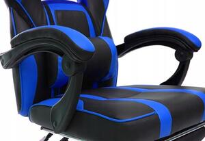 Fotel Gamingowy Birw czarno/niebieski
