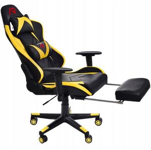 Fotel Gamingowy Norag czarno/żółty