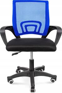 Fotel biurowy Splash niebieski/czarny