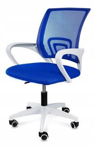 Fotel biurowy Splash niebieski