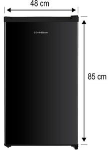 Lodówka SMITH&BROWN SFTTF-411-BE3 85cm Czarna