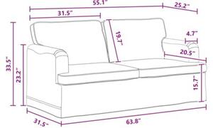 ModuÅowa kanapa ciemnoszara z ergonomicznym designem