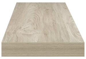 Półka ścienna, kolor dębowy, 80 x 23,5 x 3,8 cm, mdf