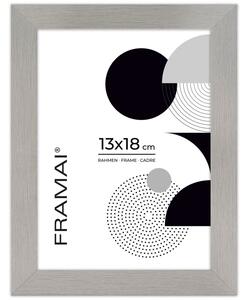 Srebrna ramka na zdjęcia w rozmiarze 13x18 cm FRAMAI®