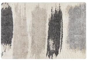 Dywan czarno-szary długie włosie abstrakcyjny wzór 200 x 300 cm Martuni Beliani