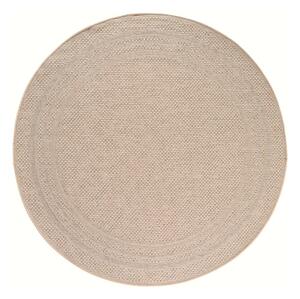Beżowy okrągły dywan odpowiedni na zewnątrz ø 160 cm Desert 1304 – Ayyildiz Carpets