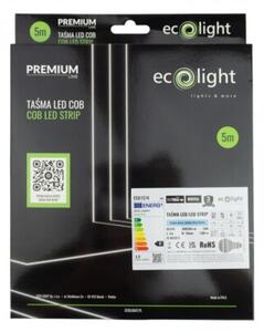 Taśma LED COB DIG. 24V 360 13W/m 6000K 1170lm/m 5m Ecolight