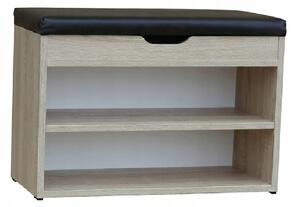 Szafka na buty z siedziskiem 70 cm Dąb Sonoma PROMOCJA I ArtDHome