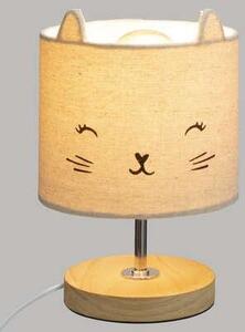 Lampka Cat kremowa