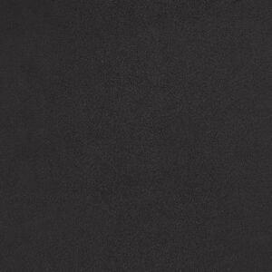 Minimalistyczna szafka nocna tapicerowana welur 1 szuflada czarna Flayat Beliani