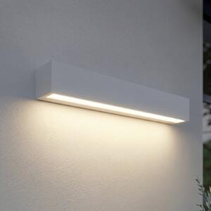 Zewnętrzna Lampa Lucande, Lengo, biały, aluminium, nowoczesny