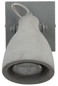 Zestaw 2 lamp ściennych szarych betonowych regulowany klosz kinkiet Mistago Beliani