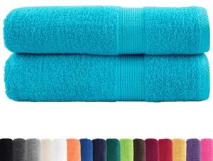 Ręczniki premium solund 2 szt., turkusowe, 50x100 cm, 600 g/cm²