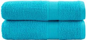 Ręczniki premium solund 2 szt., turkusowe, 50x100 cm, 600 g/cm²
