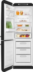 Lodówka SMEG FAB32LBL6 Retro No Frost 196.8cm Czarna