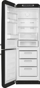 Lodówka SMEG FAB32LBL6 Retro No Frost 196.8cm Czarna