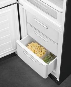 Lodówka SMEG FAB32LBL6 Retro No Frost 196.8cm Czarna