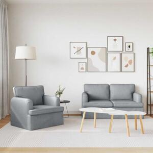 ModuÅowa sofa jasnoszara z ergonomicznym designem i stabilnÄ konstrukcjÄ