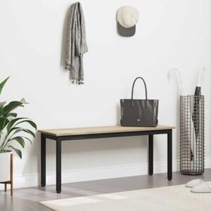 Nowoczesna ławka jadalna w stylu minimalistycznym - sonoma