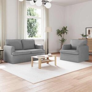ModuÅowa sofa jasnoszara z ergonomicznym designem i stabilnÄ konstrukcjÄ