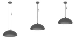 Lampa wisząca Light Home LH Misa 1xE27 klosz 37cm czarny