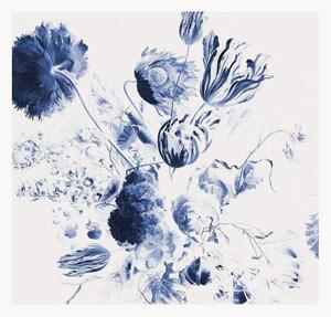 Tapeta Royal Blue Flowers