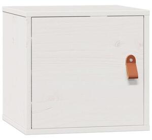 Szafki ścienne, 2 szt., białe, 31,5x30x30 cm, drewno sosnowe