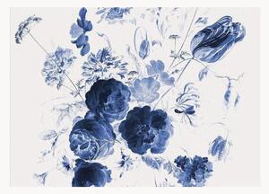 Tapeta Royal Blue Flowers