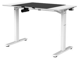 Małe biurko do pracy na stojąco EGON, 1100 x 720 x 600 mm, białe