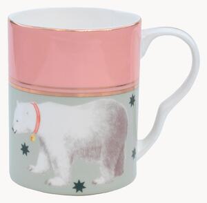 Kubek z porcelany kostnej Bear