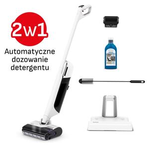 Odkurzacz bezprzewodowy TEFAL X-Clean 12 GF7257F1 z funkcją mycia, samooczyszczenia na gorąco i bez wplątanych włosów